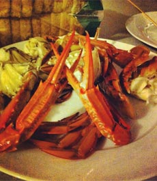 Cooked Blue Swimmer Crab