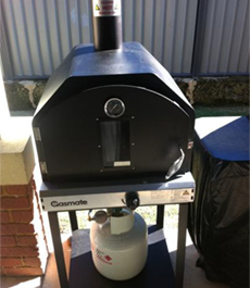 Gasmate Pizza Oven - Front View